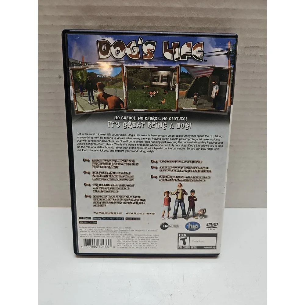 Dog's Life PlayStation 2 Complete CIB Sony 2004